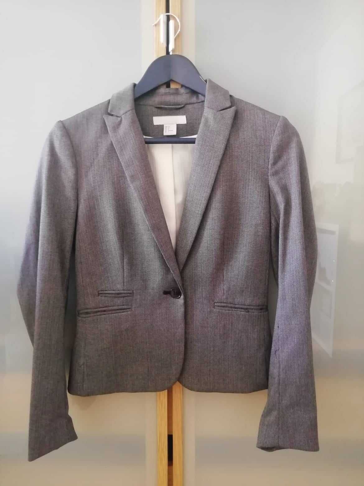 Blazer Cinzento H&M