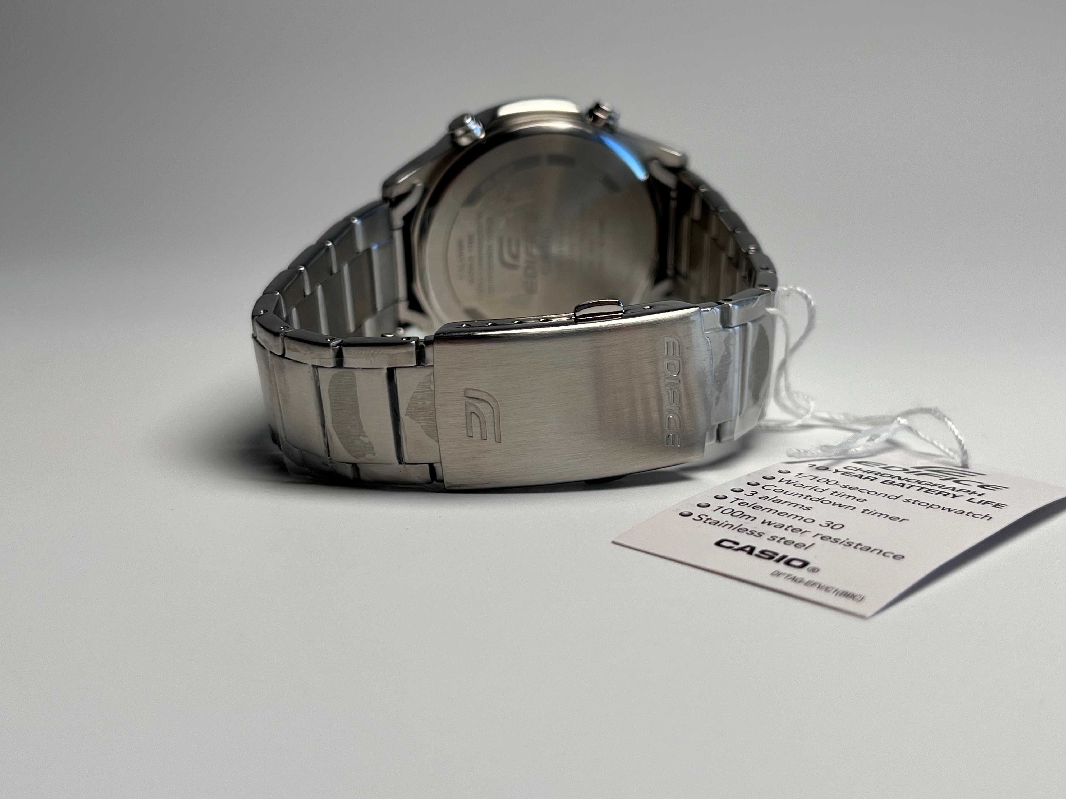 Годинник чоловічий Casio EFV-C120D-3ADF, касіо едіфайс Ø49.5мм