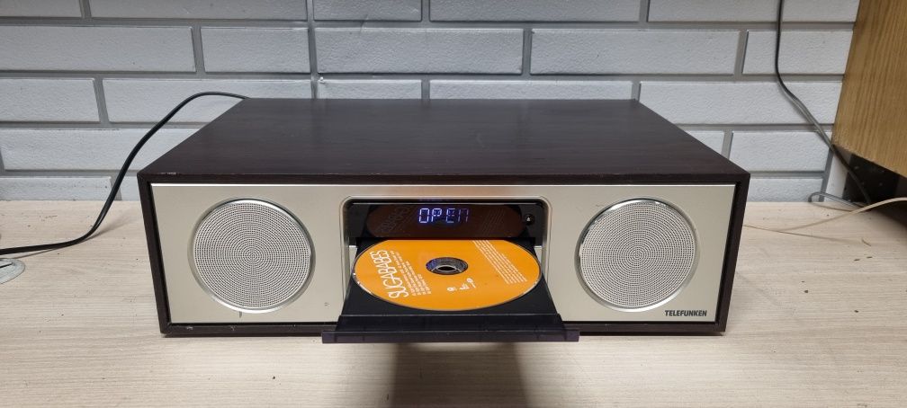 Wieza multimedialna bluetooth, DAB +,USB. TELEFUNKEN MC-2000
