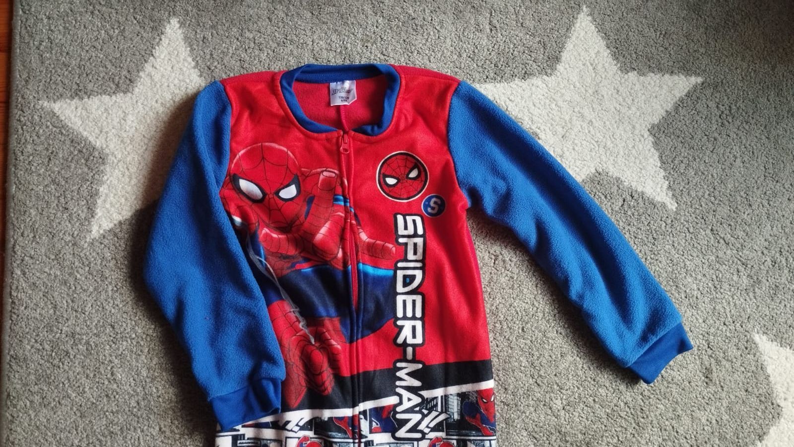 Kombinezon polarowy dziecięcy Spiderman 116/128