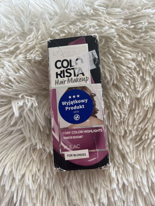 Zmywalna farba do włosów L’Oreal lilac