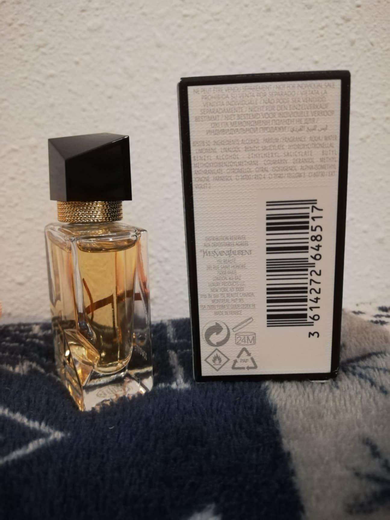 Perfumy Miniatura Libre Yves Saint Laurent Oryginalna