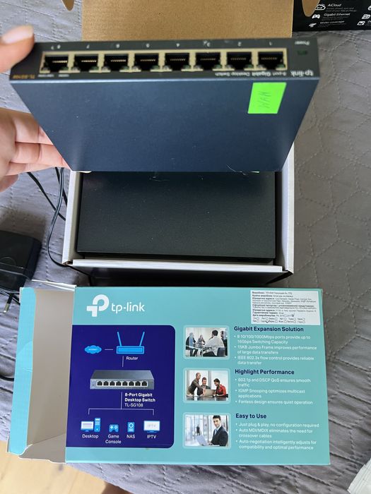 Комутатор (Switch) TP-Link TL-SG108