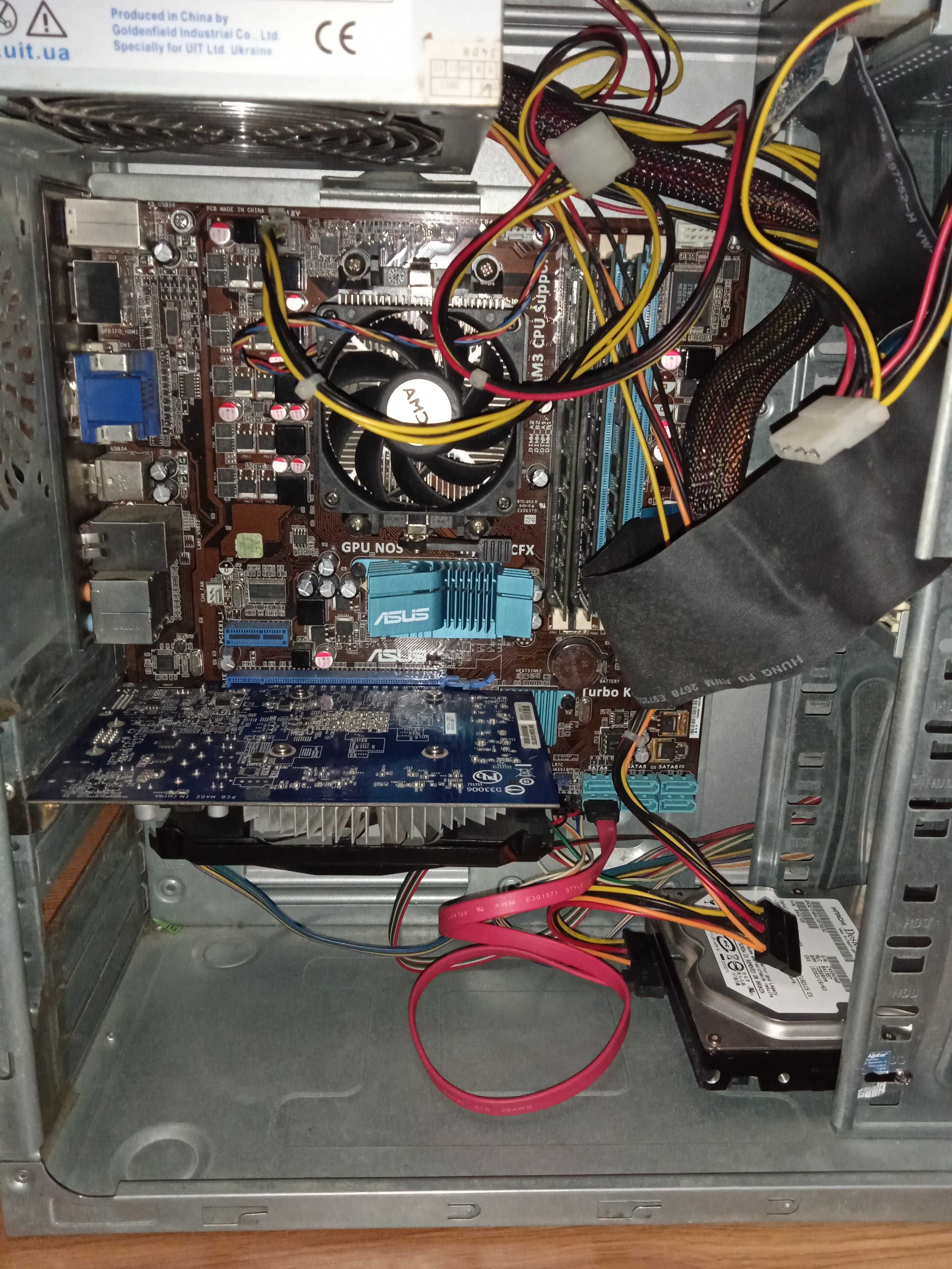 Продам Комп,ютер Asus M4A785T-M ,AMD Phenom II X4 955 3200 МГц 95 Вт