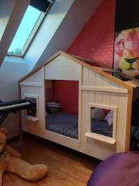 Łóżko dziecięce w kształcie domku 200x90 cm