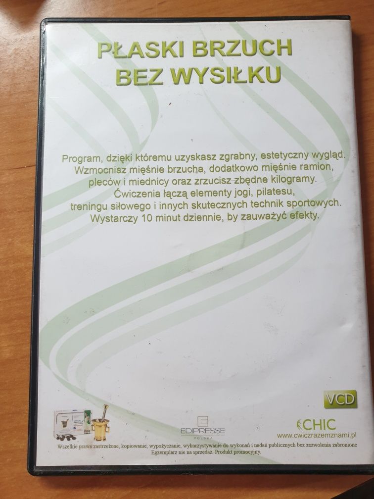 Płaski brzuch fitness cz.3 płyta VCD