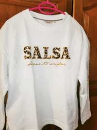 Sweatshirt Salsa com logótipo