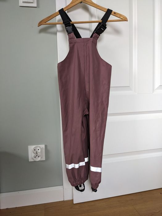 104cm spodnie gumowe wodoodporne 100% na deszcz