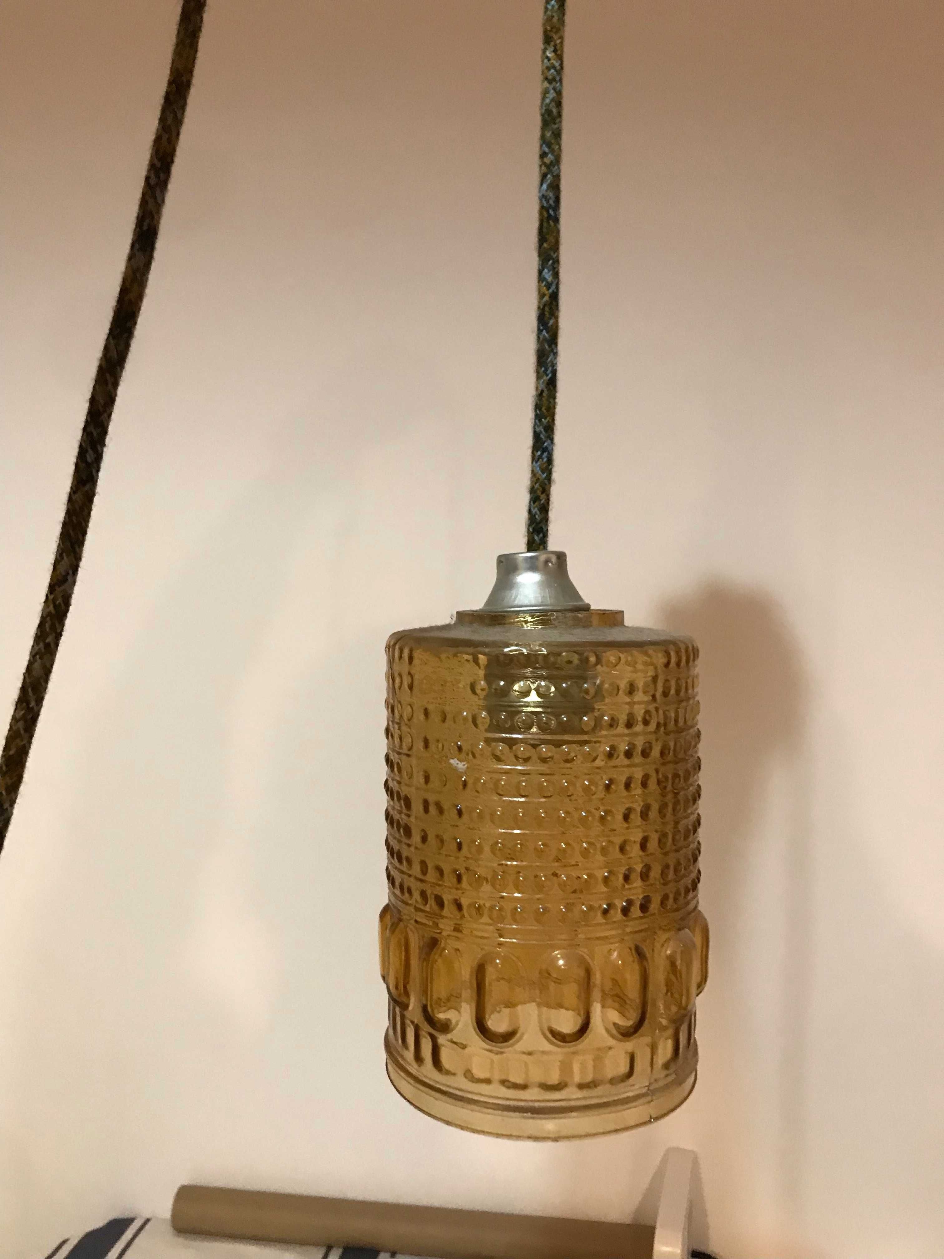 industrialna lampa bauhaus vintage 4x klosz