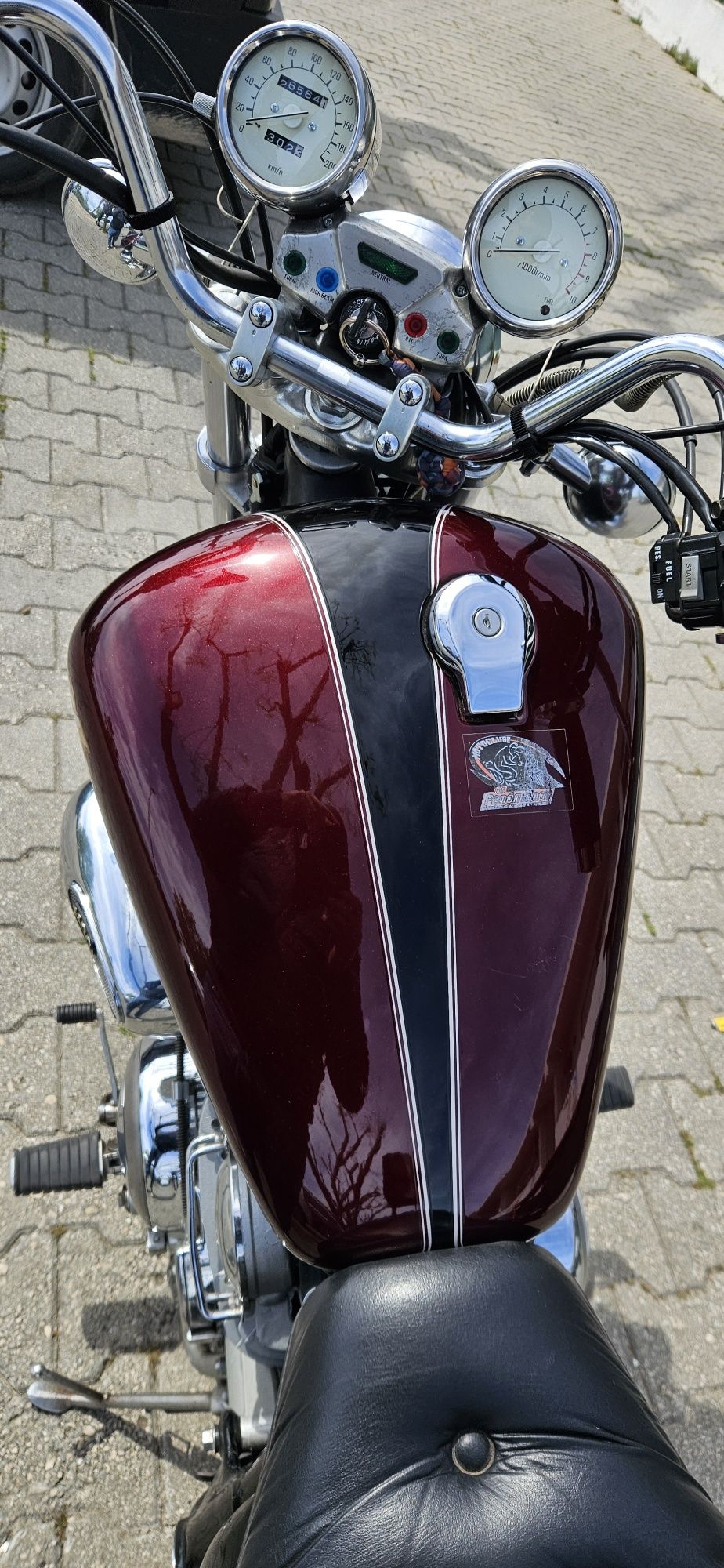 Virago 1100 toda de origem vendo ou troco por v strom bmw gs africa t