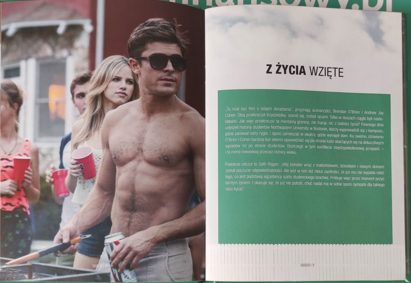 Film Sąsiedzi (2014) DVD Zach Efron, Seth Rogen, Komedia, booklet, dla