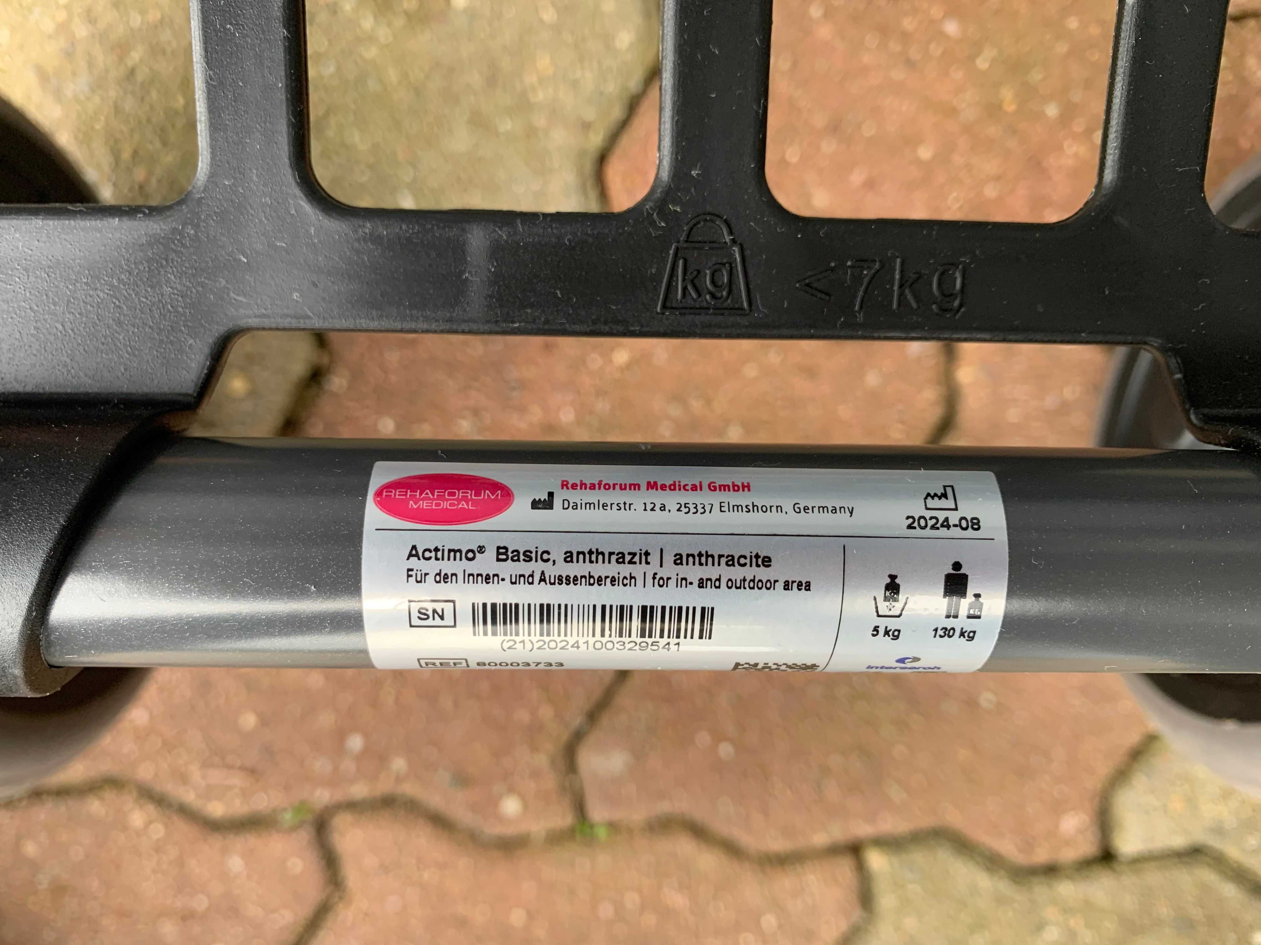 Actimo basic niemiecki chodzik balkonik rehabilitacyjny