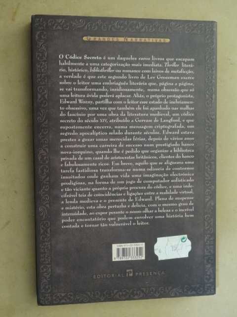 O Códice Secreto de Lev Grossman