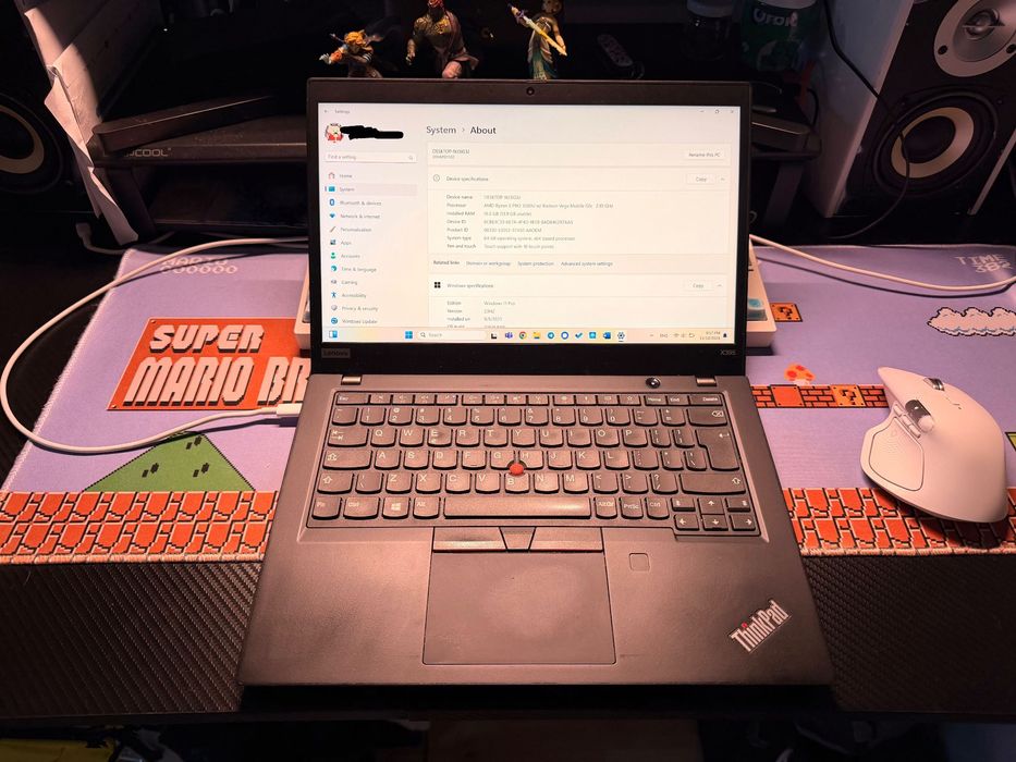 Laptop Thinkpad x395, 16 RAM, AMD Ryzen 5, 1TB