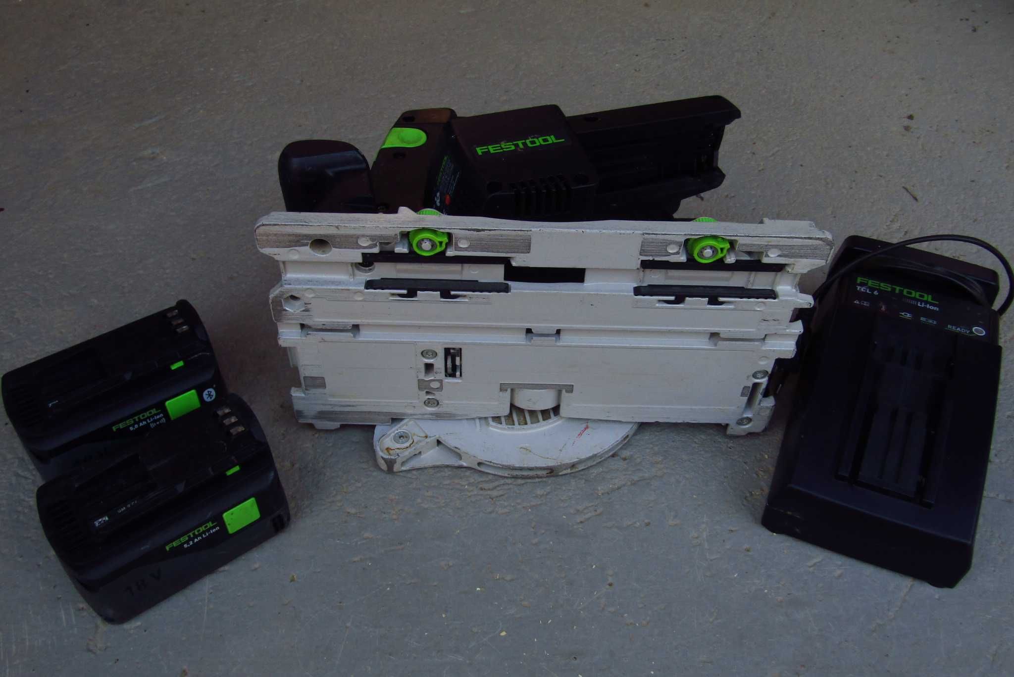 Pilarka tarczowa aku. FESTOOL HKC 55 EB 2x 5.2 Ah