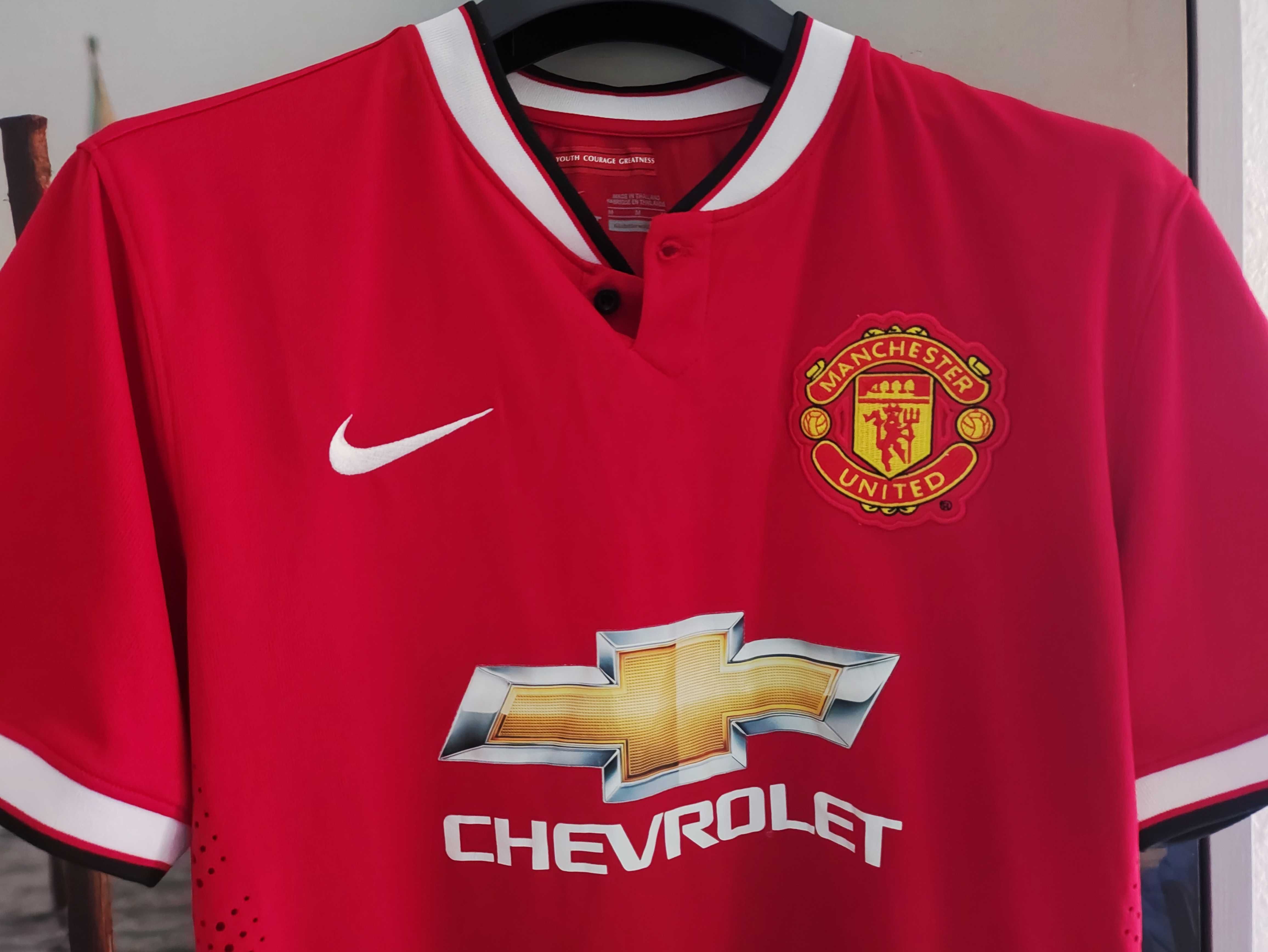 Koszulka Manchester United Nike T-shirt czerwona sportowa piłka nożna