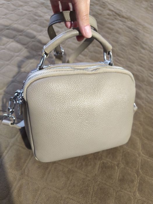 Сумочка кросбоді шкіряна Polina