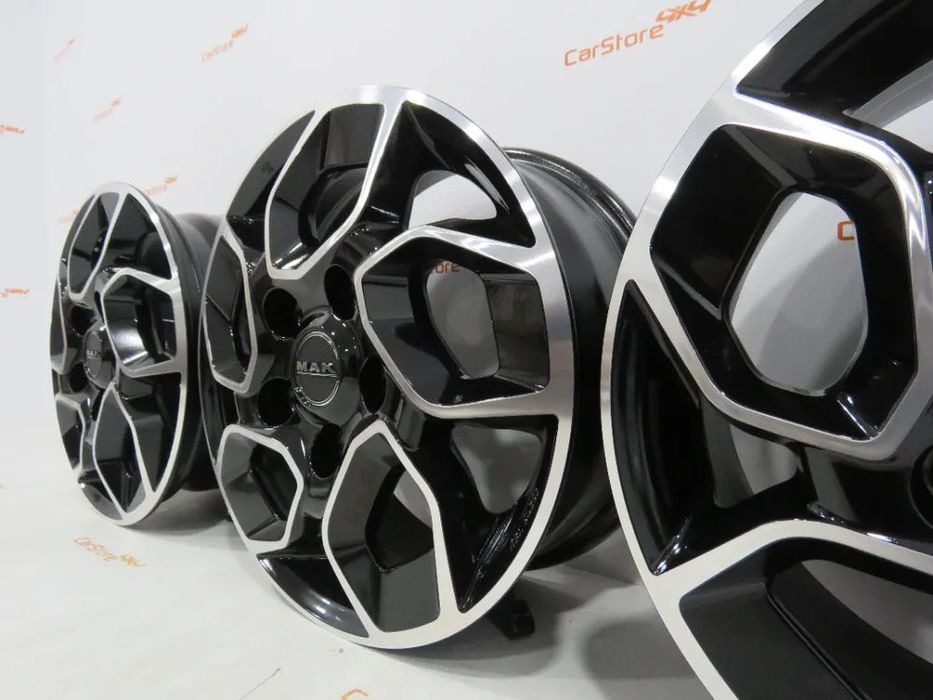 Jantes Mak Express Black Mirror 16 x 6.5 et65 5x130 78.1