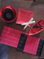 Conjunto para refeição japonesa em plástico