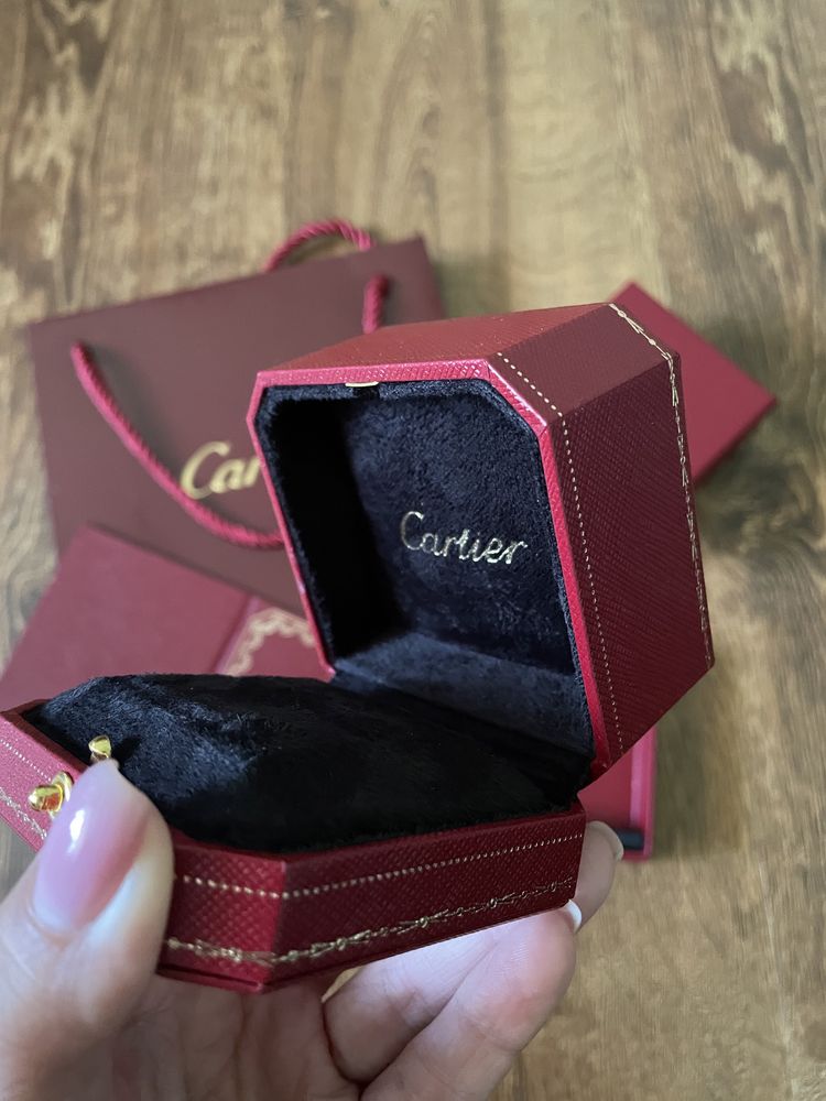 Упаковка коробка Cartier Картье под кольцо