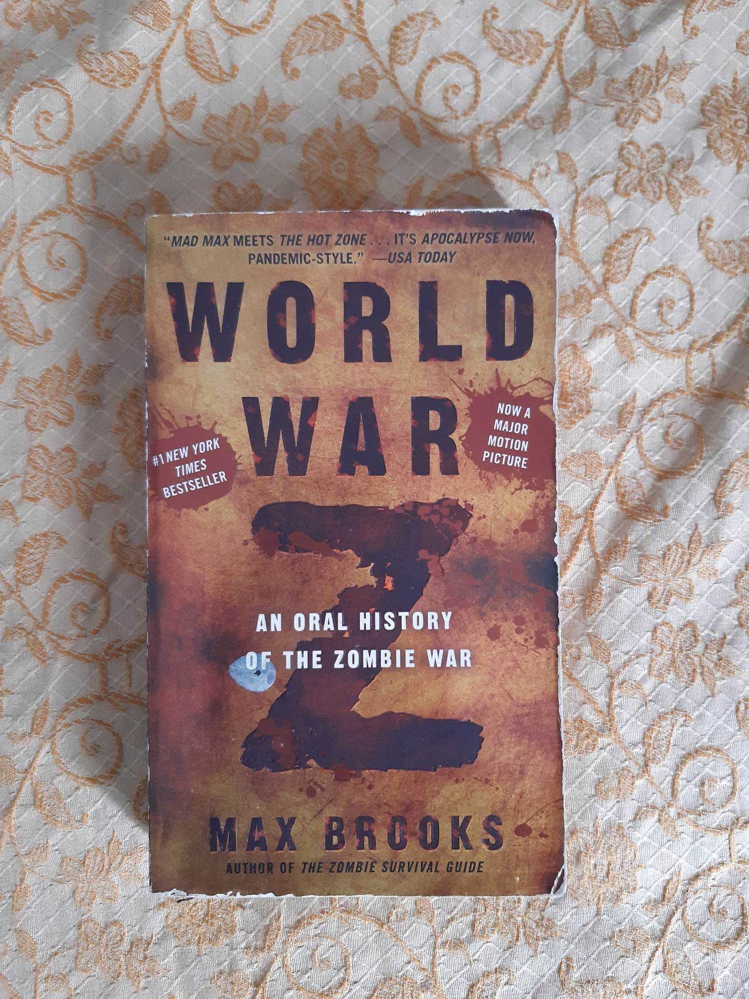 Livro World War Z em inglês