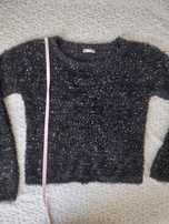Czarny sweter damski 158/164cm C