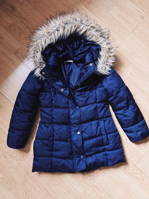 Zimowa kurtka dla dziewczynki h&m 122 wymiary