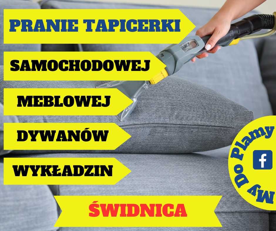 Pranie Tapicerki Meblowej, Samochodowej, Dywanów, Wykładzin