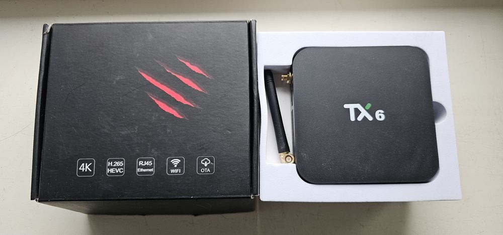 Tanix TX6 2GB/16GB  - 4-ядерна приставка на Android 9.0.,
