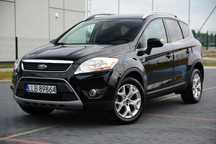 Ford Kuga 2.0 TDCI 140KM BEZWYPADKOWY, Oryginalny Lakier, Oryginalny przebieg,