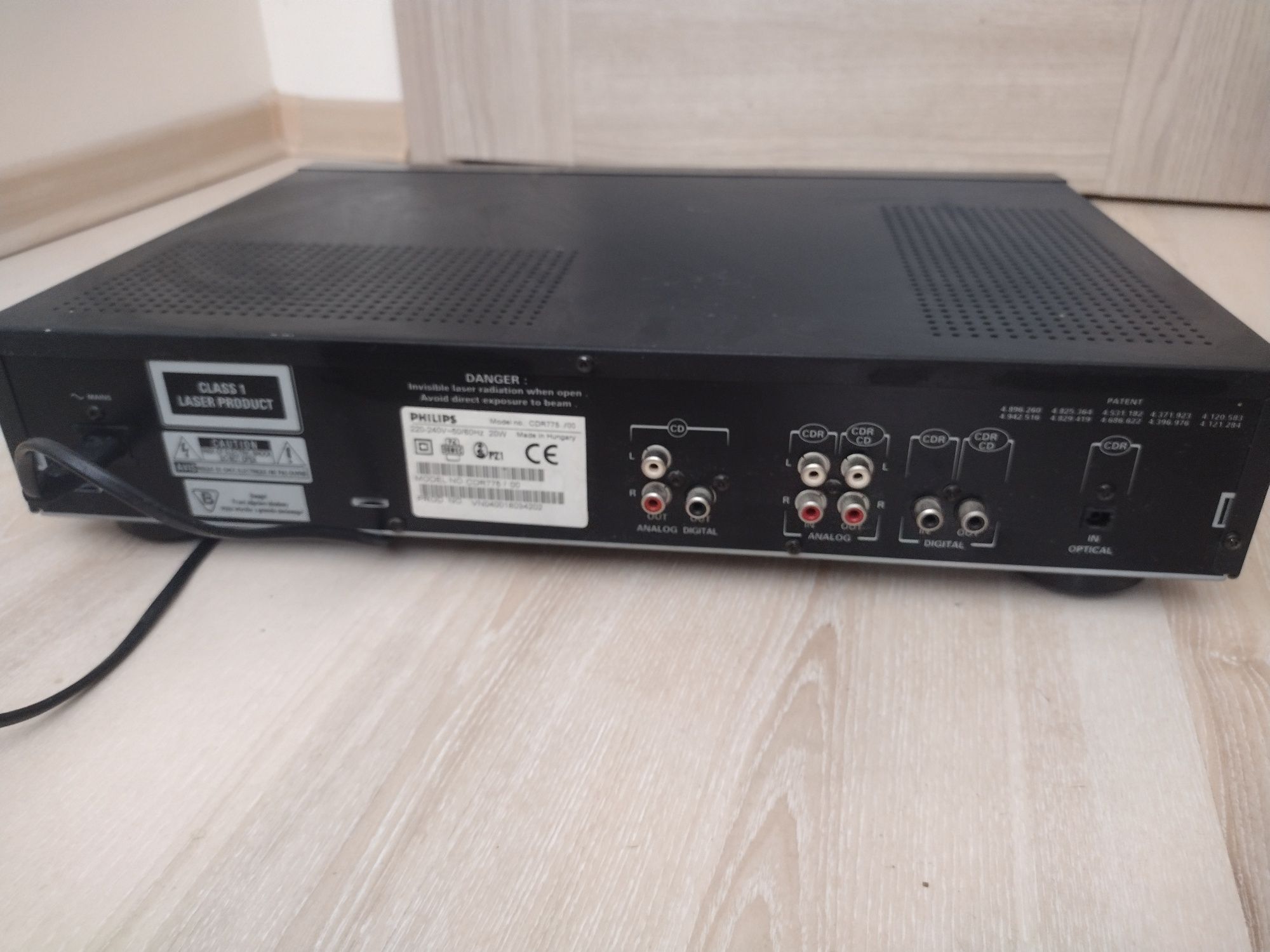 Philips CDR775 Audio Recorder - Dual Deck / Duble Speed / High Speed/