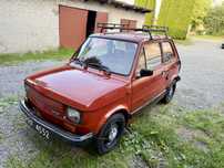 Fiat 126p FL 89r czarna tablica sprawny