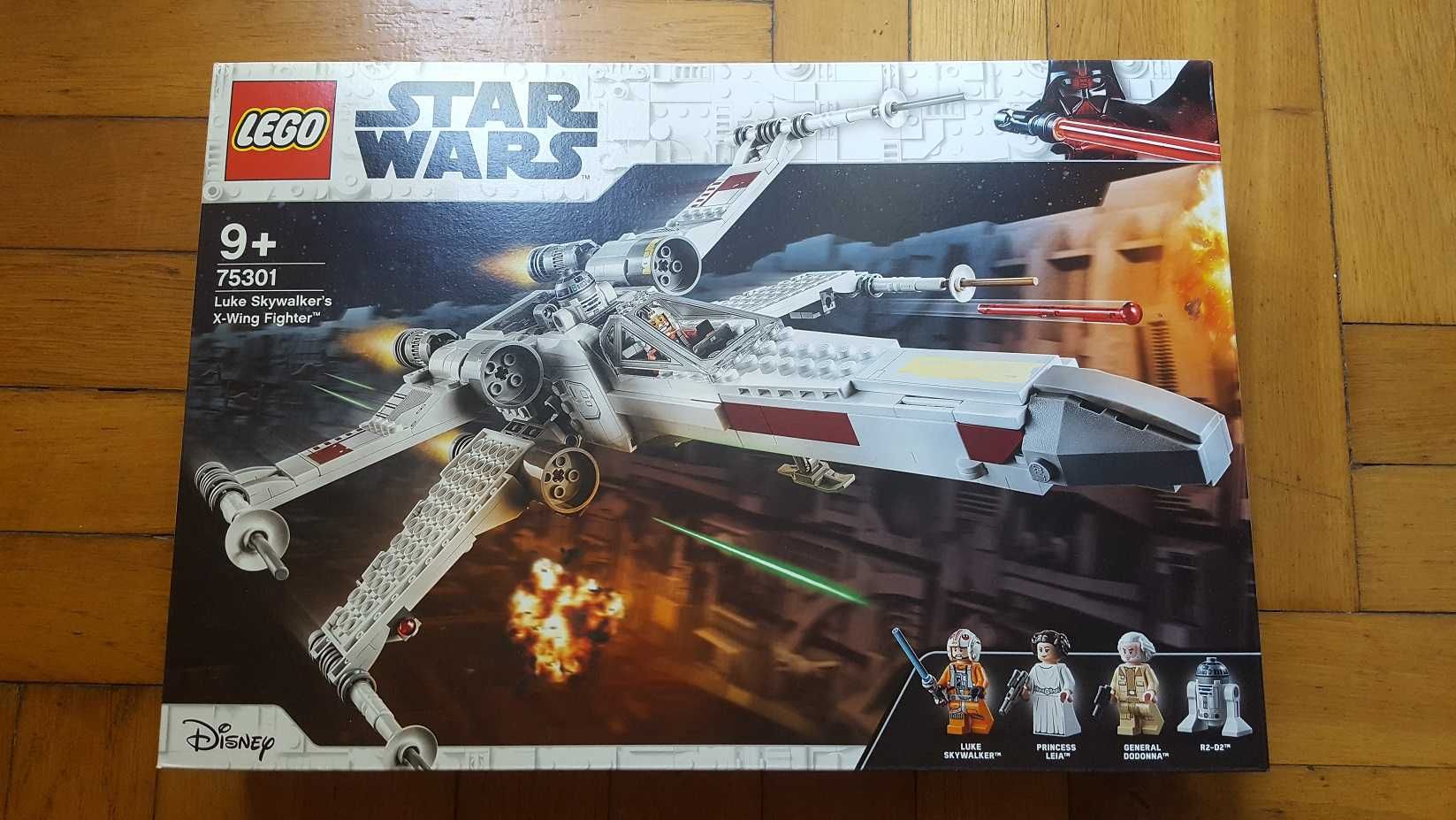 LEGO Star Wars 75301 + 75347 X-Wing Luke’a Skywalkera i Bombowiec TIE