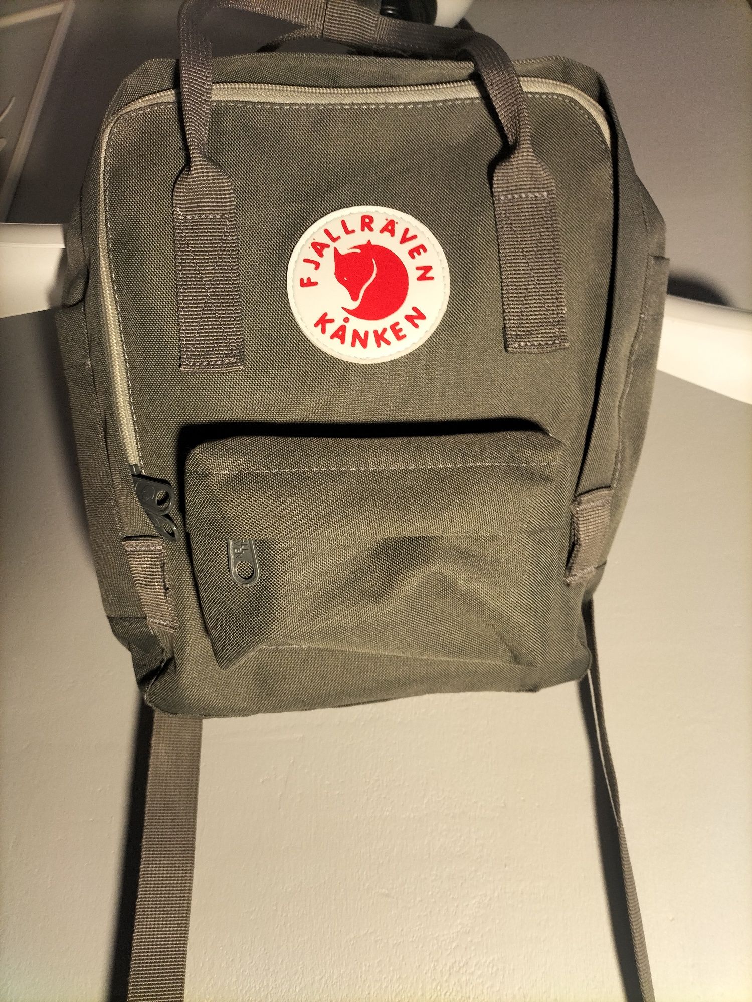 Modny plecak Fjallraven Kanken Mini. Drill y2k streetwear street