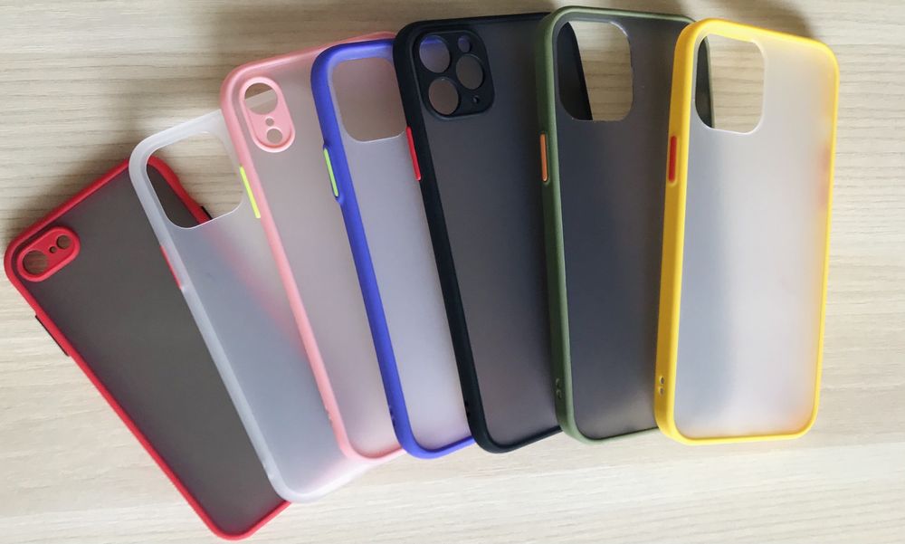 Чохли Matte case Iphone опт і роздріб