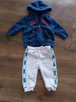 Spodnie bluza dresowe Puma bluza  hilfiger  roz 80/86