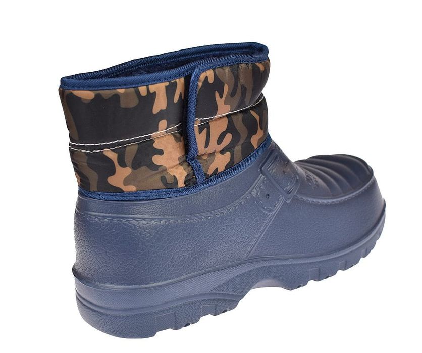 Kalosze ocieplane lekkie śniegowce na rzepy 4773-8 nv roz. 43