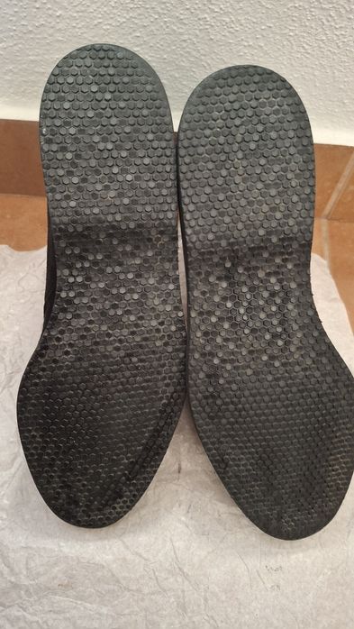 Botas pretas, N° 38/5 couro