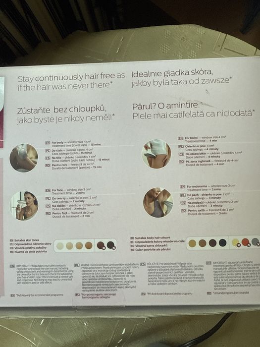 Depilator Philips Lumea