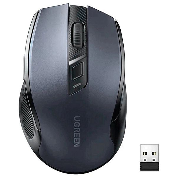 Mysz optyczna Ugreen MU006 bezprzewodowa USB 2.4GHz / Bluetooth 5.0/40
