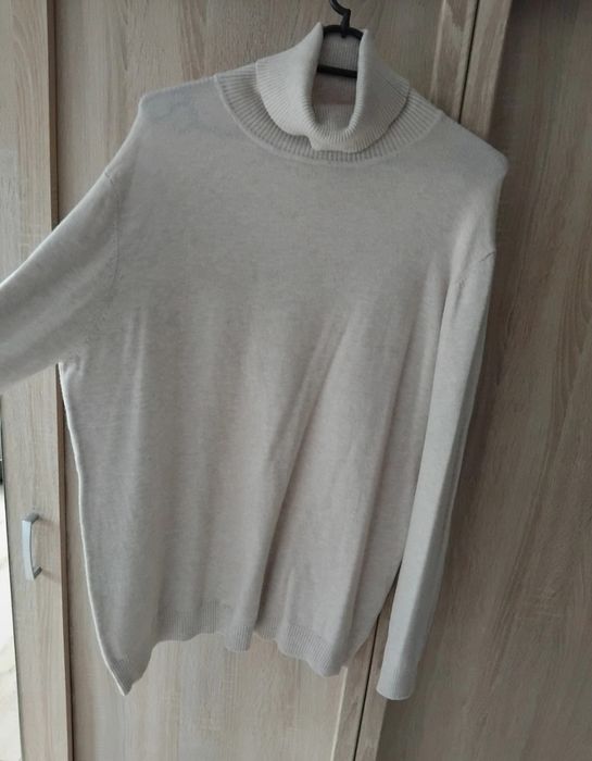 Golf damski beżowy XL