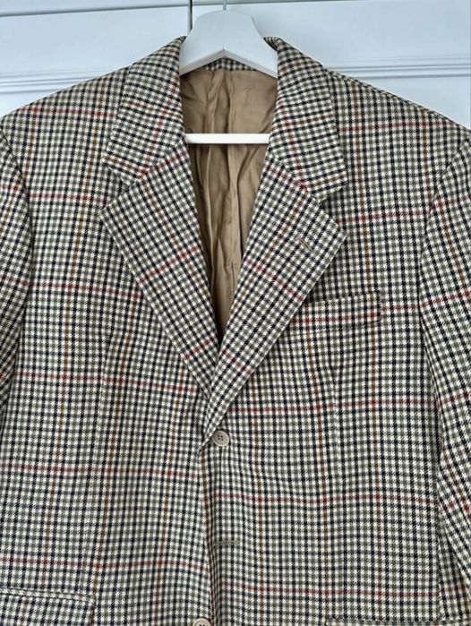 Piekna angielska marynarka meska Harvie & Hudson pure wool