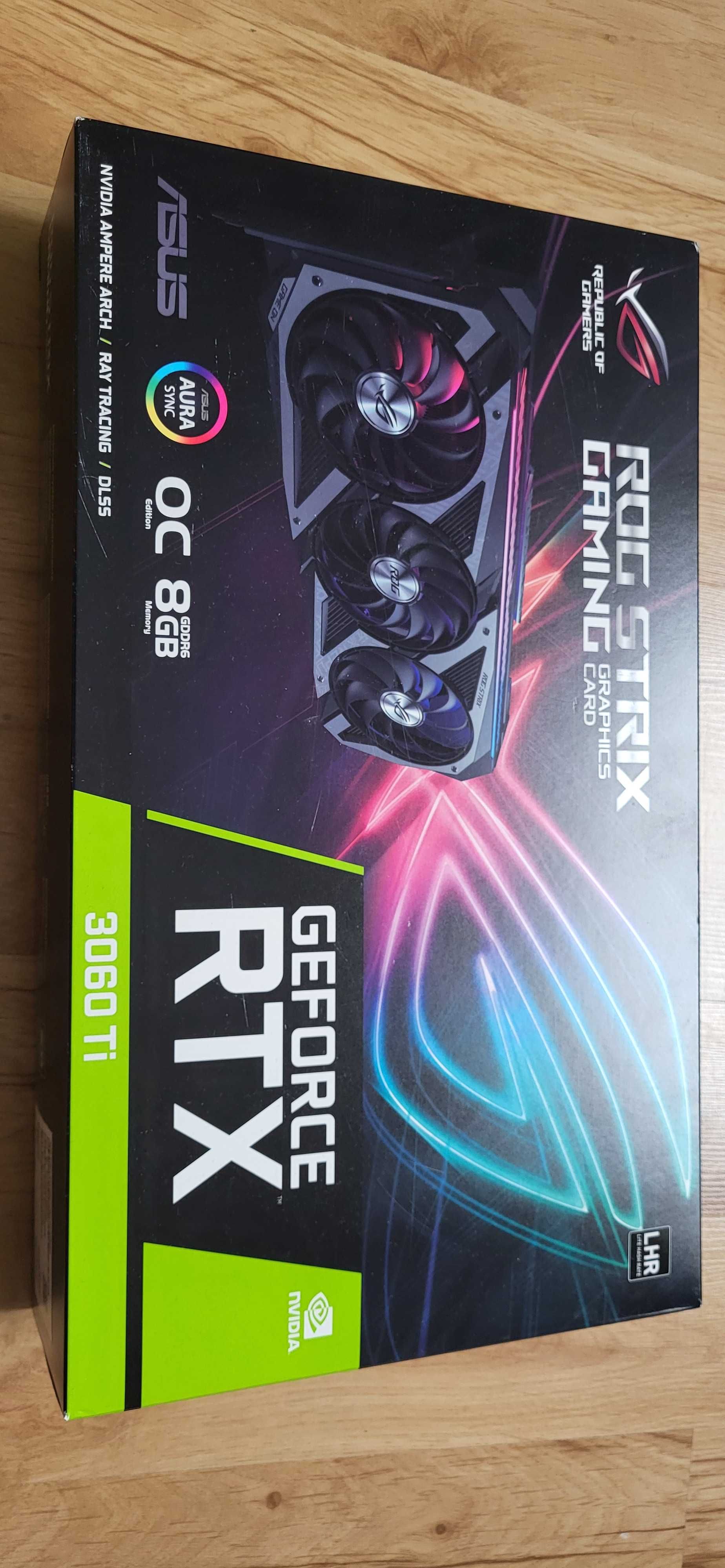 Karta graficzna Geforce RTX 3060 Ti ASUS ROG STRIX