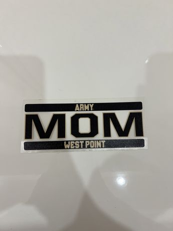 Наклейка army mom West Point