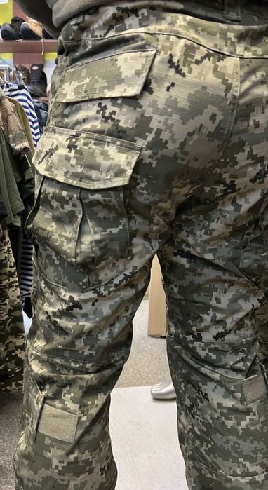 Штани тактичні "Піксель"- з наколінниками.