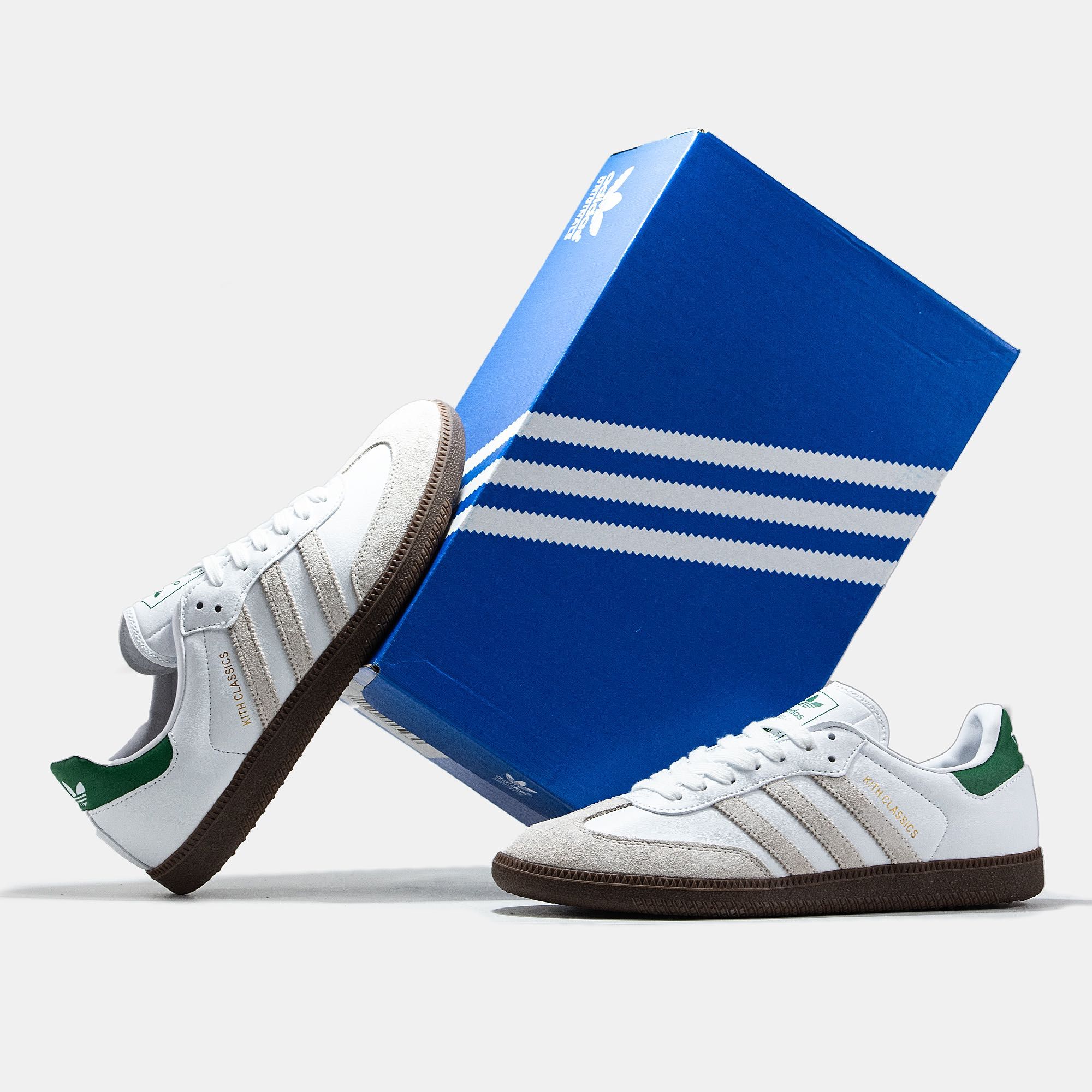 Мужские кроссовки Adidas Samba x KITH Classics. Размеры 40-45