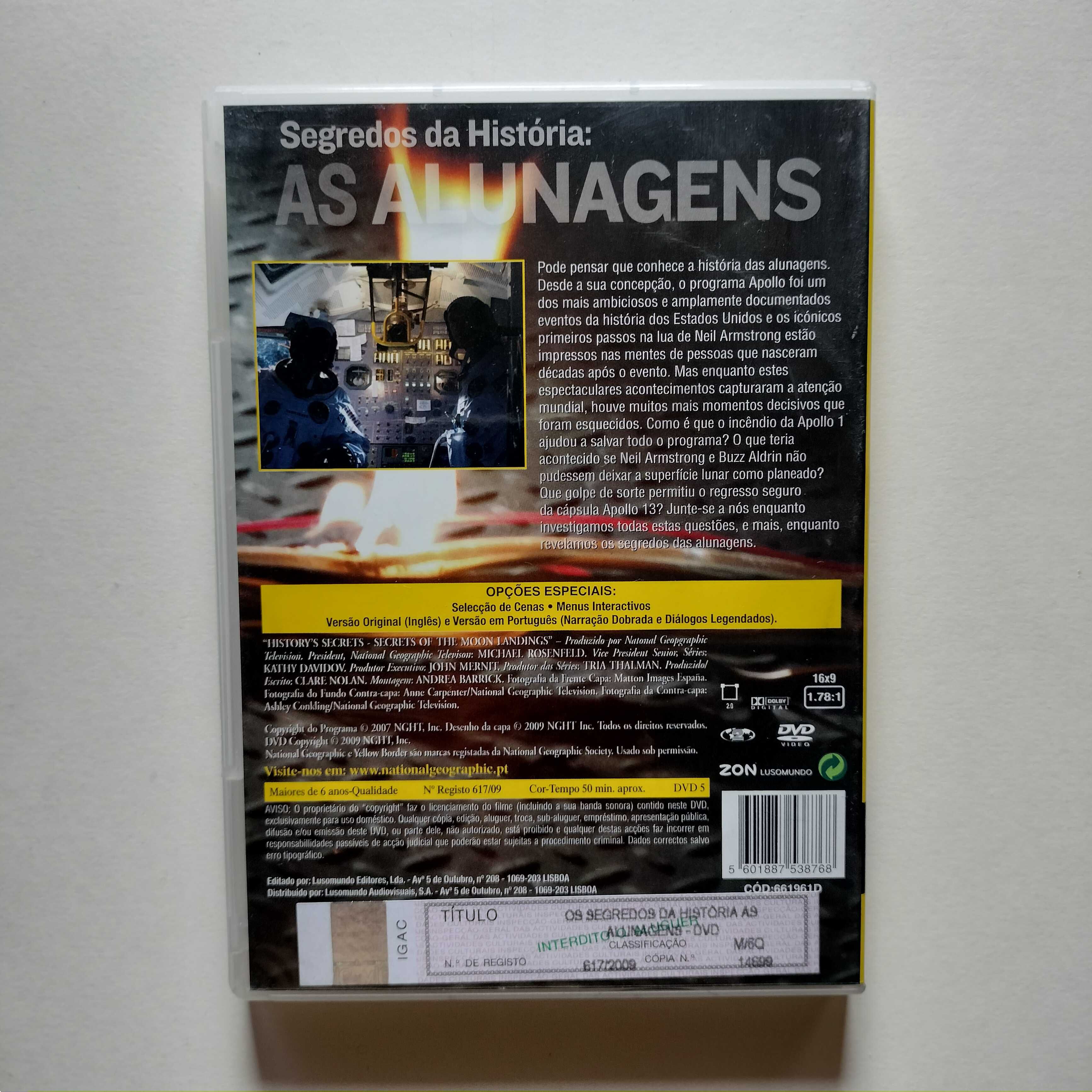 As Alunagens, DVD