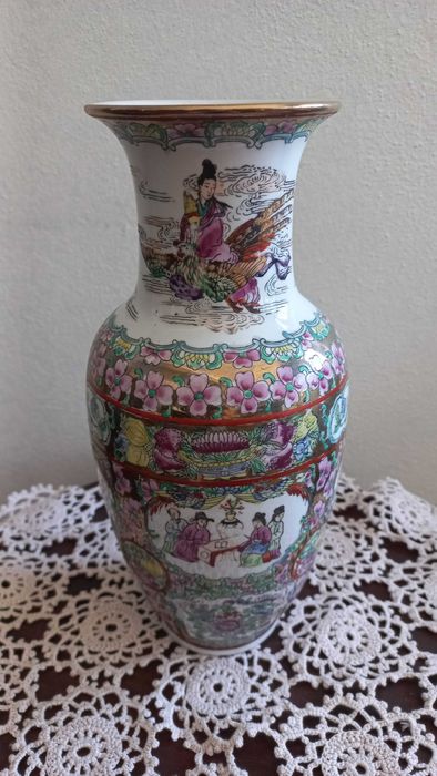 Jarra de decoração chinesa