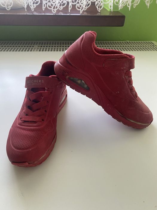Sketchers 35 półbuty czerwone