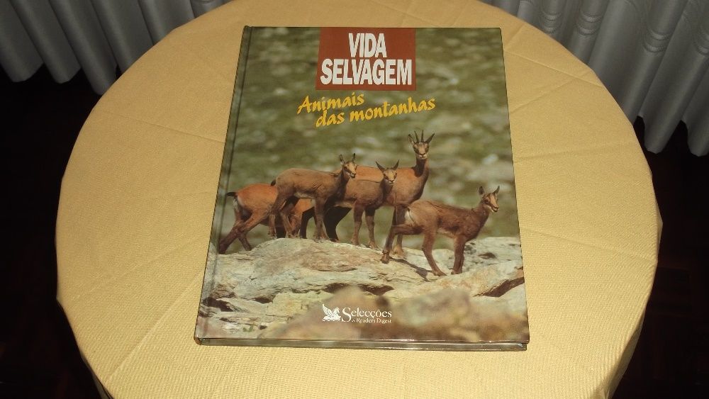 livro da Vida Selvagem Animais da Montanha muito lindo